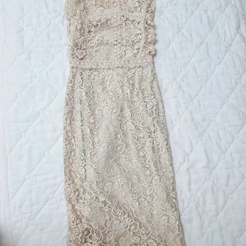 [BUNJANG] ZARA Pink Lace Dress / 자라 핑크 레이스원피스