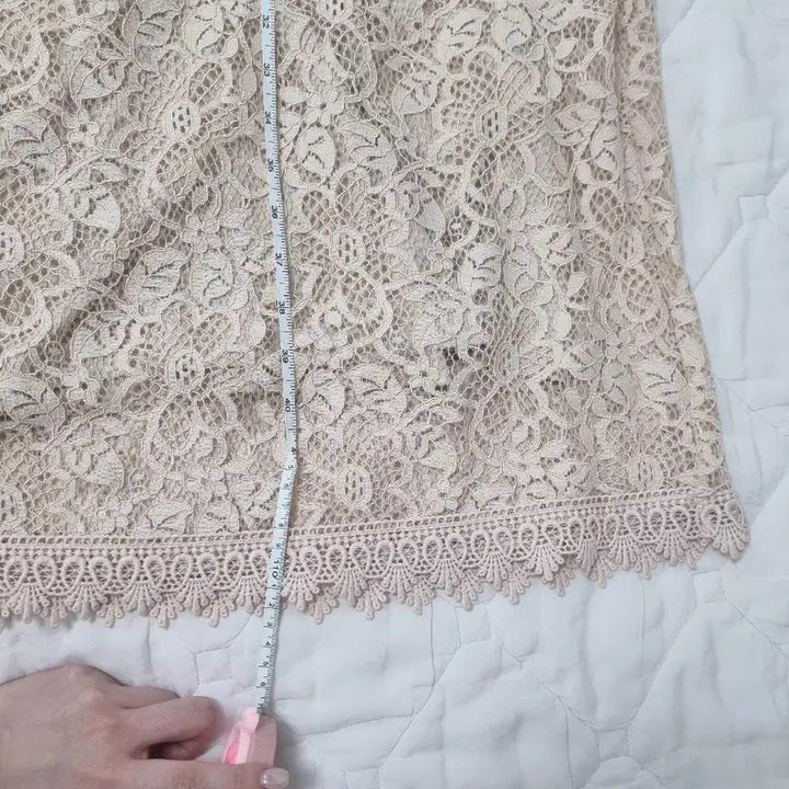 [BUNJANG] ZARA Pink Lace Dress / 자라 핑크 레이스원피스