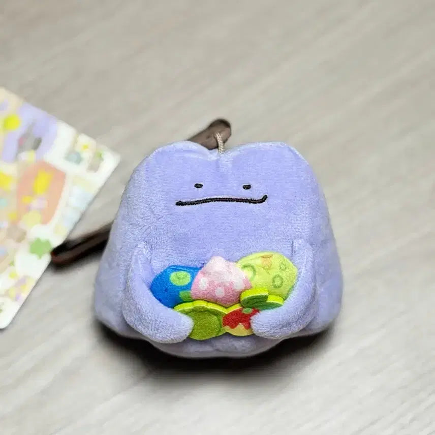 [BUNJANG] Pokemon Metamon Mascot Doll Keychain / 포켓몬스터 포켓몬샵 메타몽 마스코트 인형 키링