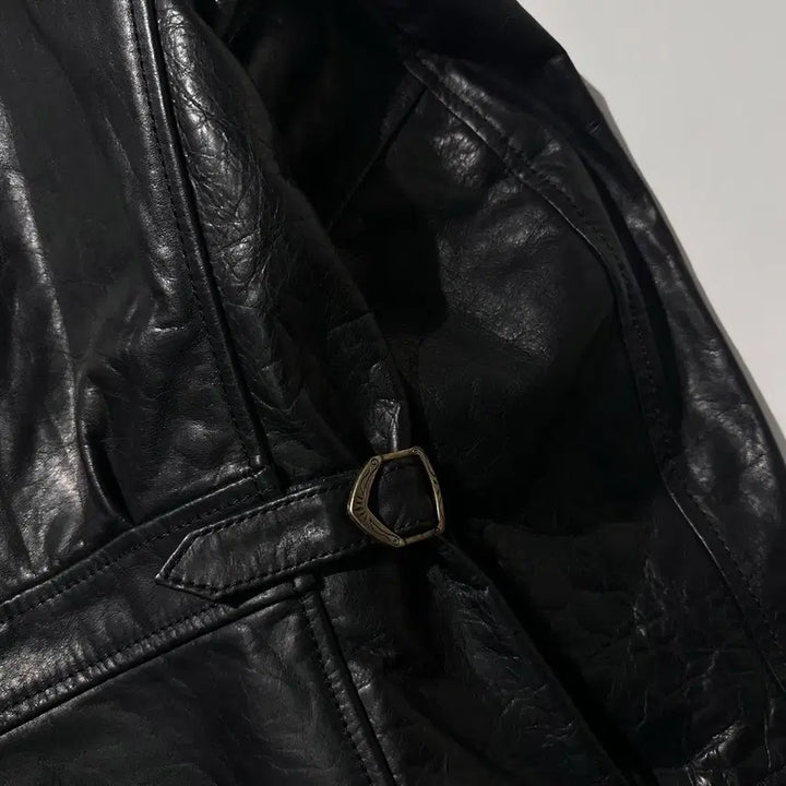 [SOLD OUT] [S] Curphey Leather 홀스하이드 레더 싱글 자켓