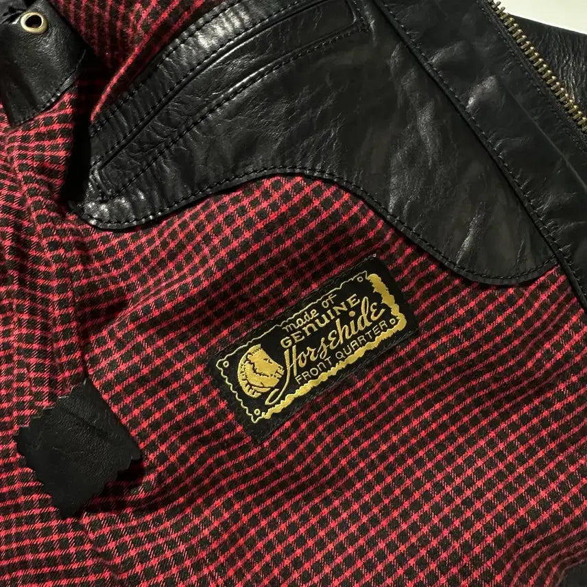 [SOLD OUT] [S] Curphey Leather 홀스하이드 레더 싱글 자켓