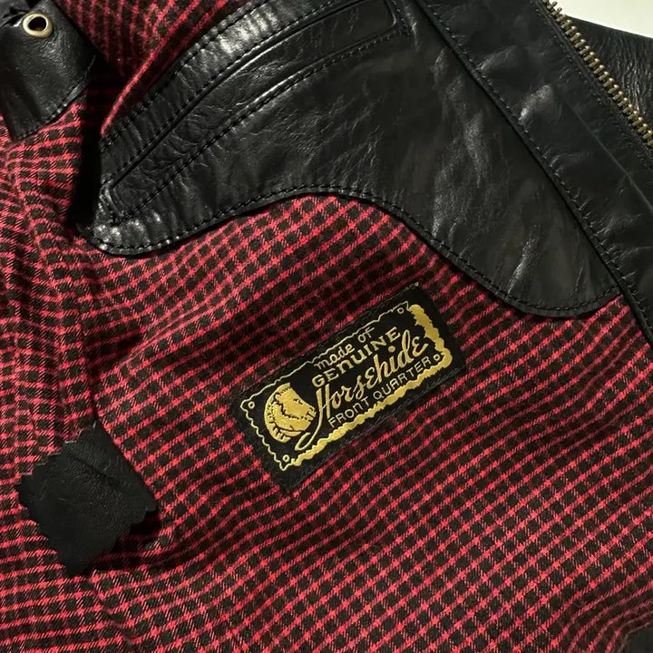 [SOLD OUT] [S] Curphey Leather 홀스하이드 레더 싱글 자켓