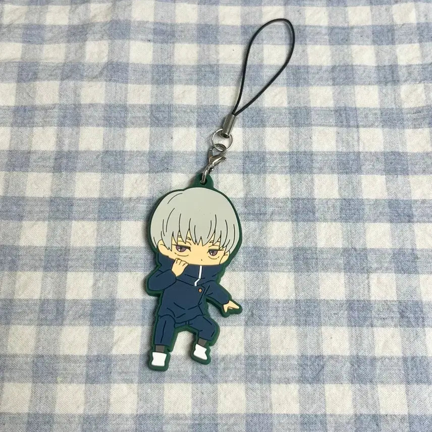[BUNJANG] Jujutsu Kaisen Toge Inumaki Rubber Keyring / 주술회전 이누마키 토게 고무키링