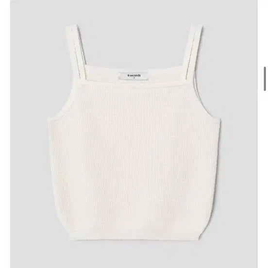 [BUNJANG] Top Double Strap Sleeveless Pullover Beige S New / *top 더블 스트랩 슬리브리스 풀오버 베이지 S 새상품