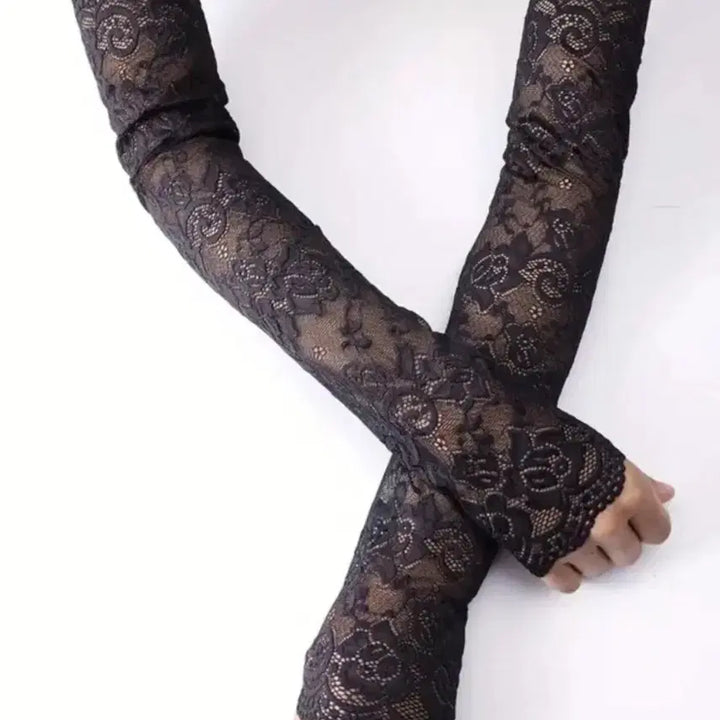 [BUNJANG] Lace Arm Sleeves / 레이스 팔토시(새상품)