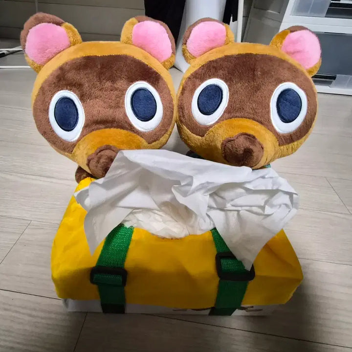 [SOLD OUT] 동물의숲 콩돌밤돌 티슈케이스 인형 피규어 제일복권 이치방쿠지