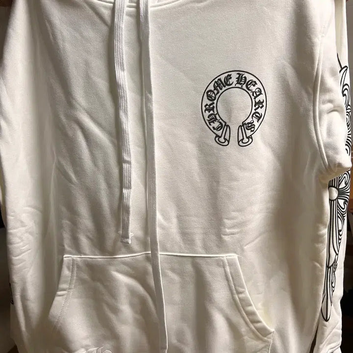 [BUNJANG] Chrome Hearts White Hoodie S / 크롬하츠 후드티 화이트 s