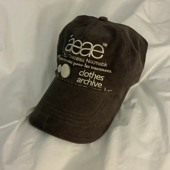 [BUNJANG] aeae Corduroy Ball Cap Brown / aeae 코듀로이 볼캡 브라운