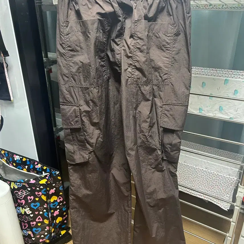 [BUNJANG] LafargeStore Windcell Big Pocket Crop Jacket &amp; Parachute Pants (M) / 라퍼지스토어 윈드셀 빅포켓 크롭자켓&amp;파라슈트 팬츠 (M)