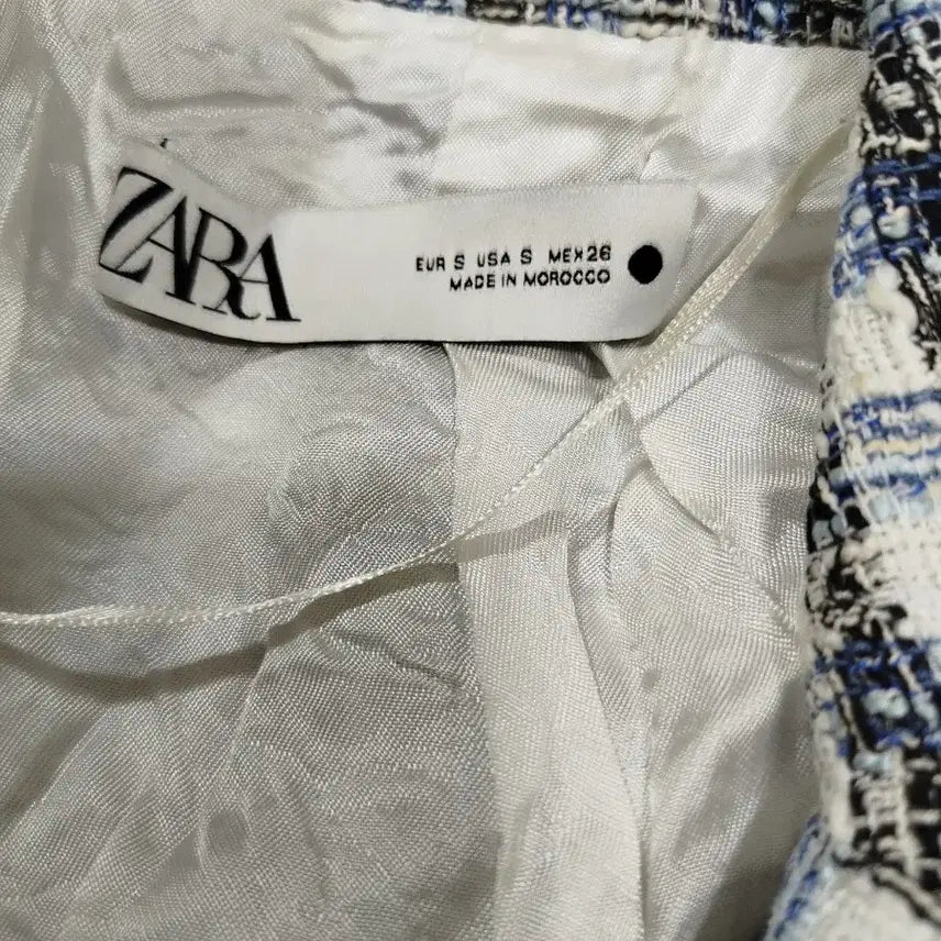 [SOLD OUT] 자라 반팔 트위드 자켓