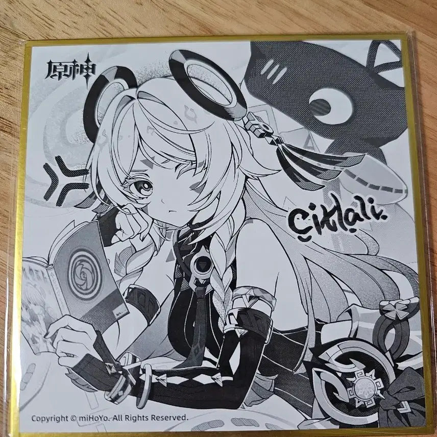 [BUNJANG] Genshin Impact Silatli Art Print / 원신 시틀라리 색지