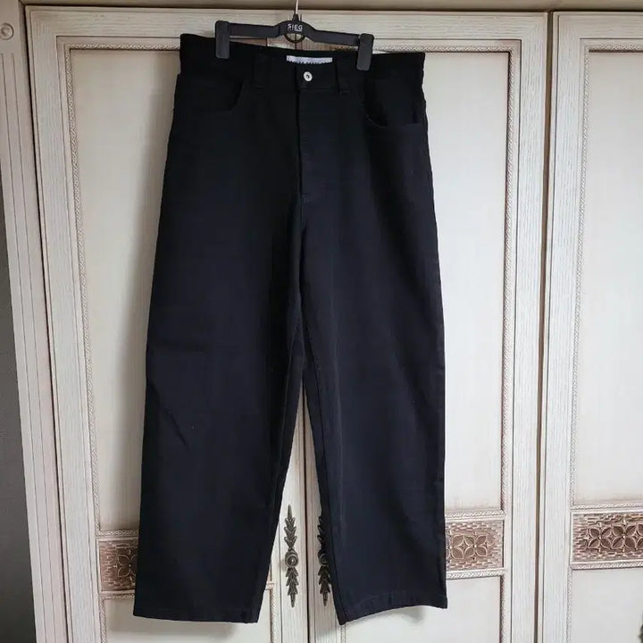 [SOLD OUT] 새상품 폴라스케이트 빅보이 피치블랙 데님팬츠 바지 m 32~34