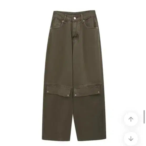 [BUNJANG] Modi Mood Semi Wide Pants / 모디무드 세미 와이드 팬츠