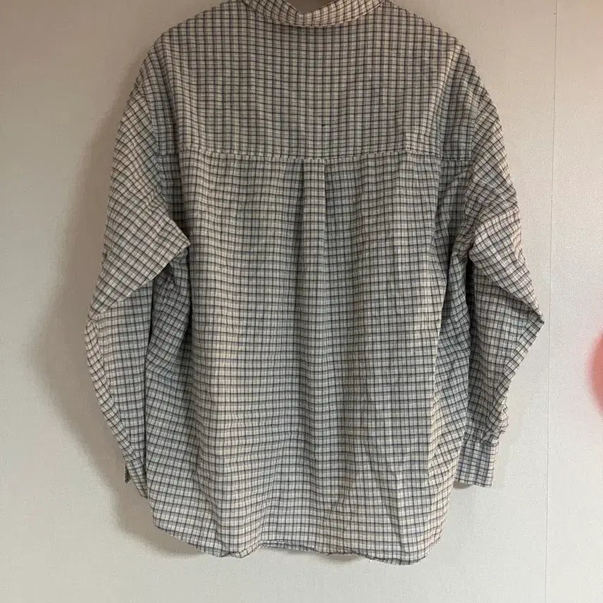 [SOLD OUT] [3] 파브레가 퍼니셔 체크 셔츠 아이보리