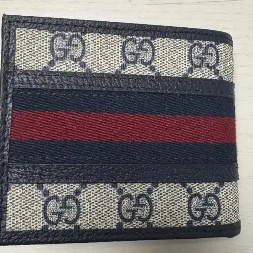 [BUNJANG] Gucci Ophidia GG Coin Wallet Beige Blue Supreme / 구찌 오피디아 GG 코인 지갑 베이지 블루 슈프림 판매/교신
