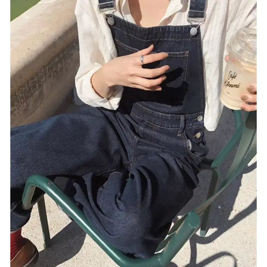 [SOLD OUT] 슬로우앤드 데일리 클래식 오버롤 데님 팬츠 멜빵