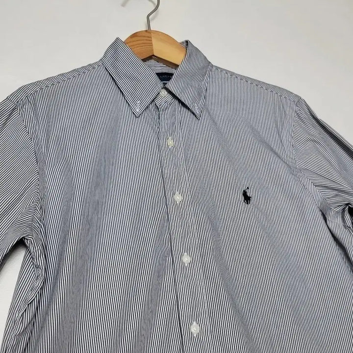 [BUNJANG] Ralph Lauren Striped Classic Fit Polo Shirt / S 폴로 셔츠 블랙 스트라이프 클래식핏 랄프로렌