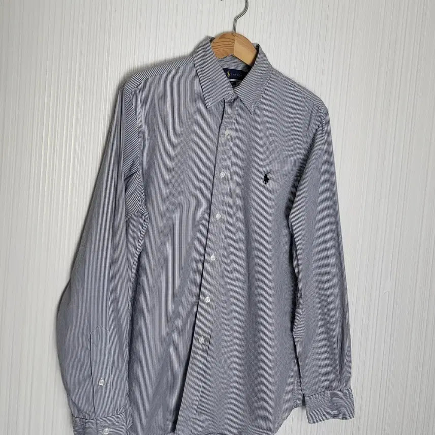 [BUNJANG] Ralph Lauren Striped Classic Fit Polo Shirt / S 폴로 셔츠 블랙 스트라이프 클래식핏 랄프로렌