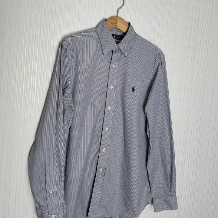 [BUNJANG] Ralph Lauren Striped Classic Fit Polo Shirt / S 폴로 셔츠 블랙 스트라이프 클래식핏 랄프로렌