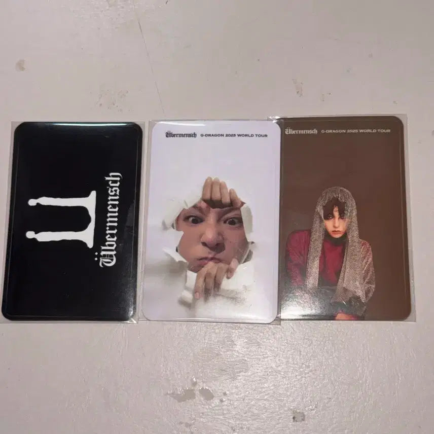 [BUNJANG] G-Dragon Card Sticker Set (Sealed) / 지드래곤 카드스티커 세트 미개봉