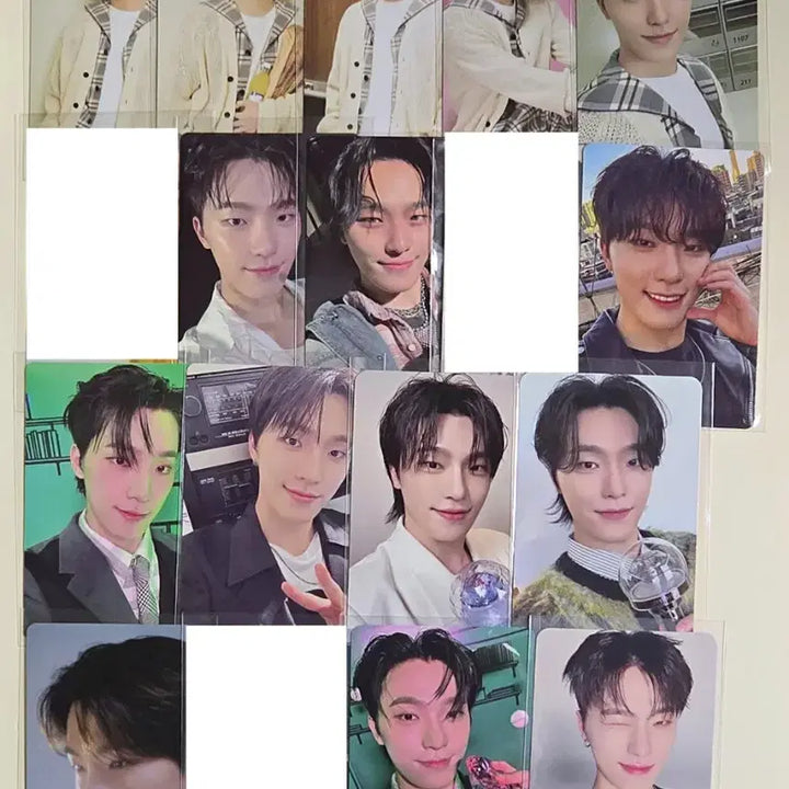 [BUNJANG] SEVENTEEN Dino Official Photocard Bundle Set / 15장] 세븐틴 디노 공방 포카 캐럿존 멤버십 키트 캐럿반 트레카 셀포