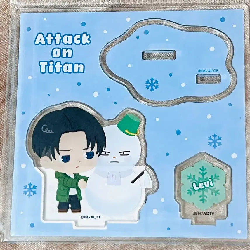 [BUNJANG] Levi Snowman SD Acrylic Stand / 미개봉) 눈사람 리바이 SD 아크릴 스탠드