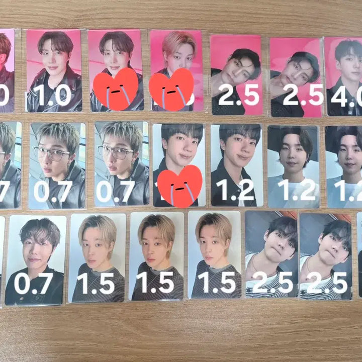 [SOLD OUT] 방탄 bts 아리랑 arirang 위버스 재팬 특전 포카 럭키드로우 럭드