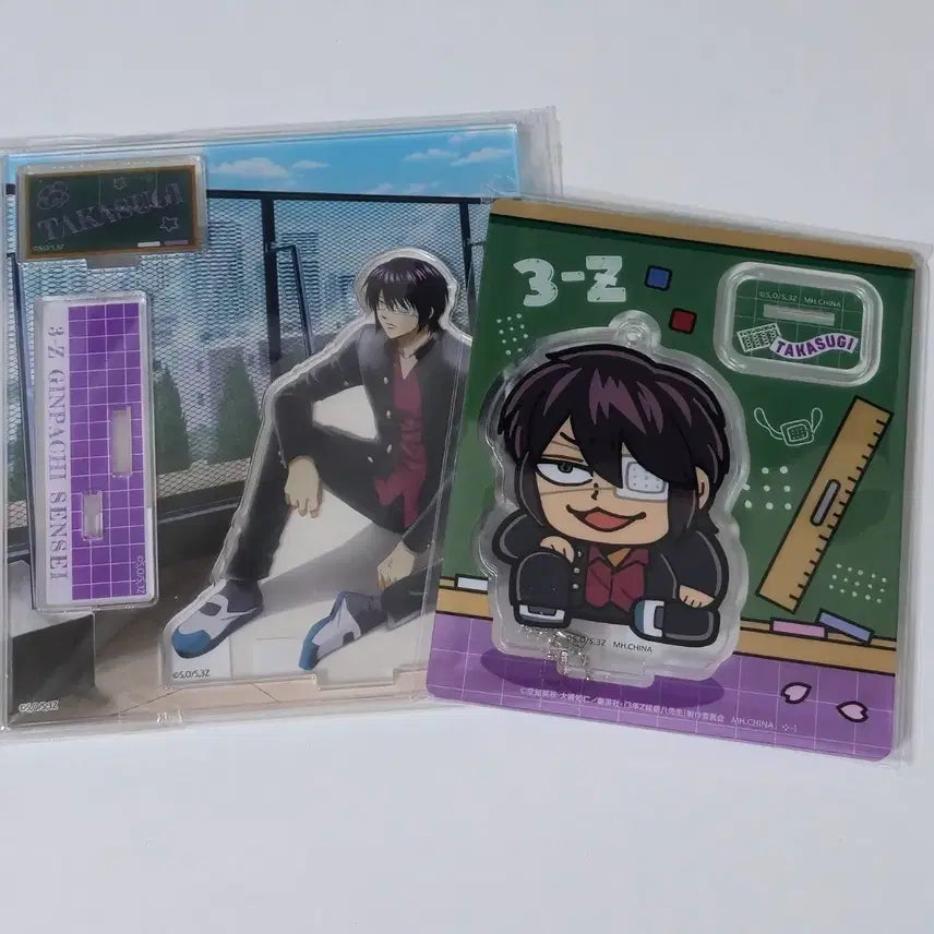 [BUNJANG] Gintama Takasugi Shinsuke Acrylic Stand Bundle Set / 은혼 삼젯 부쿠부 아크릴스탠드 타카스기 신스케 굿즈 미개봉