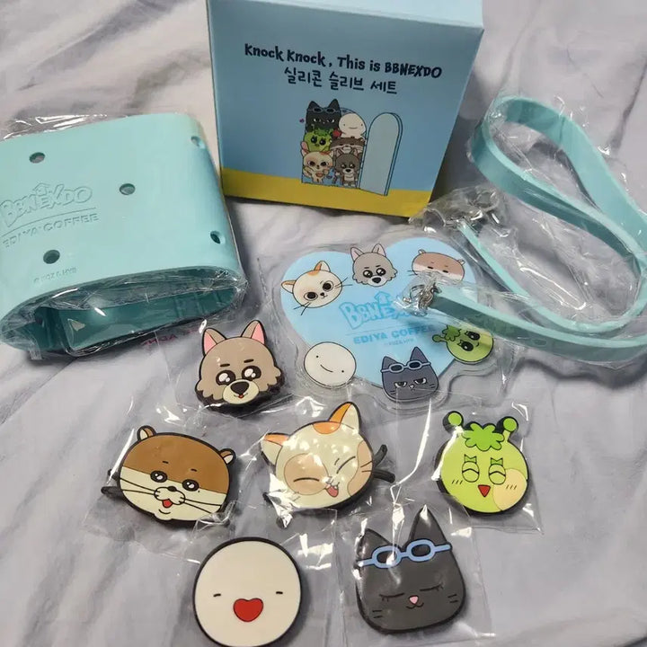 [BUNJANG] BOYNEXTDOOR X EDIA Silicone Sleeve Set / 보이넥스트도어 보넥도 쁘넥도 이디아 콜라보 실리콘 슬리브 세트