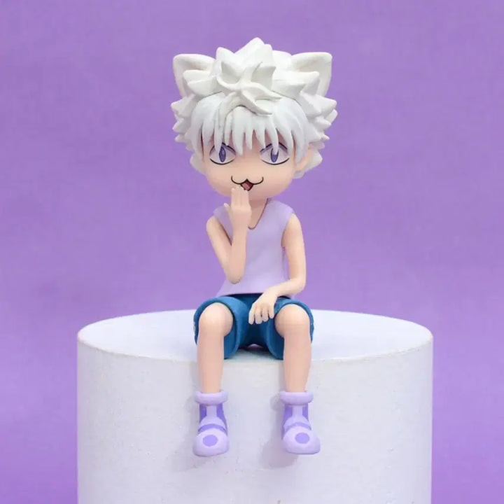 [BUNJANG] Hunter x Hunter Killua Noodle Stopper Figure / (현물)헌터헌터 키르아 고양이 누들스토퍼 피규어