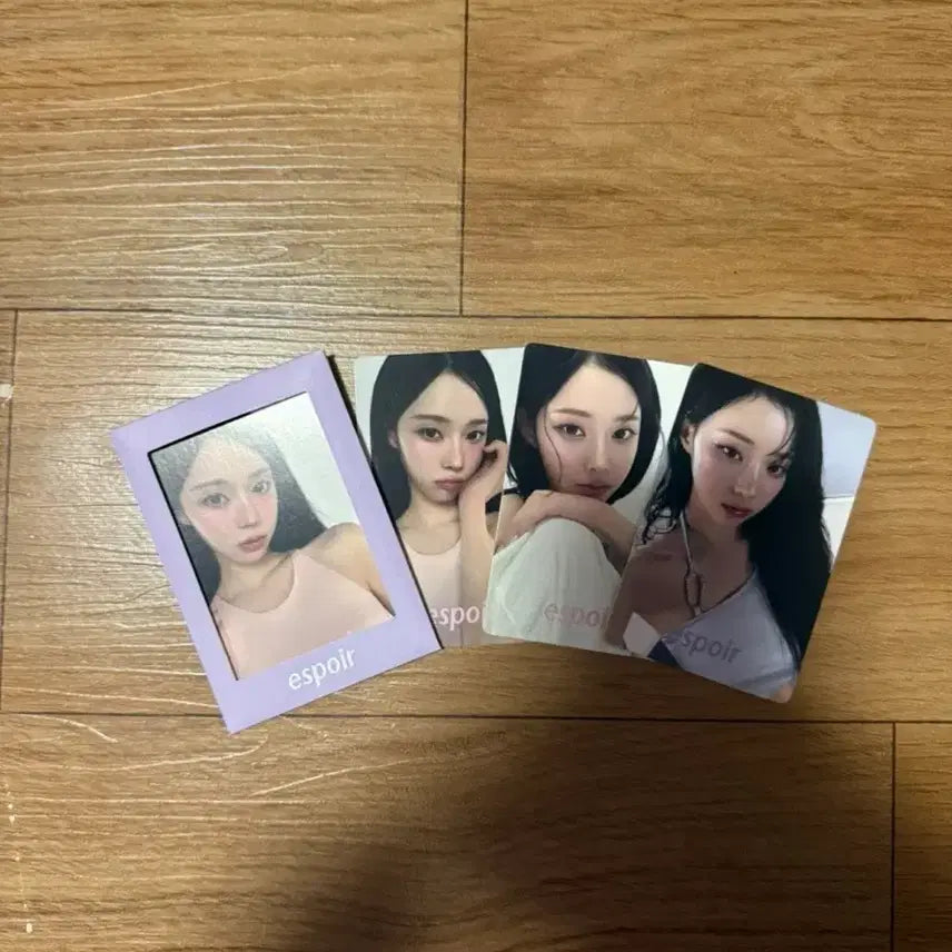 [BUNJANG] Espoir Winter Photocard Set / 에스쁘아 윈터 포카