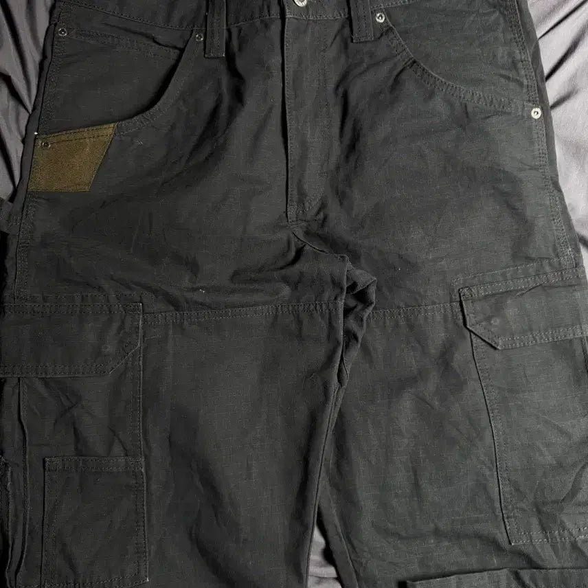 [BUNJANG] Wrangler Double Knee Pants Charcoal / 랭글러 더블니 팬츠 32