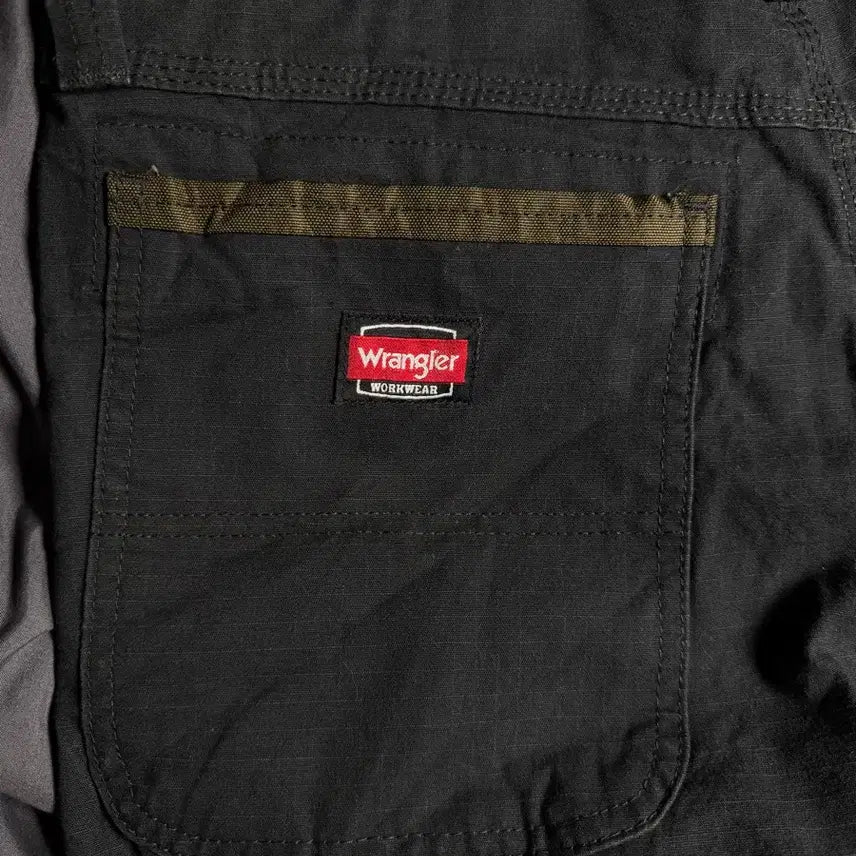 [BUNJANG] Wrangler Double Knee Pants Charcoal / 랭글러 더블니 팬츠 32