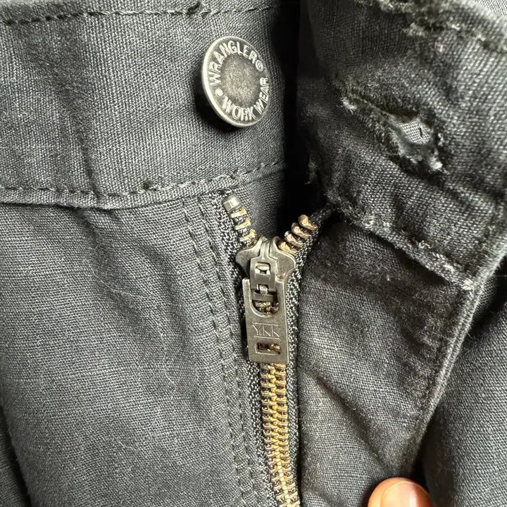 [BUNJANG] Wrangler Double Knee Pants Charcoal / 랭글러 더블니 팬츠 32