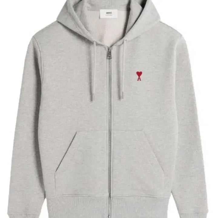 [BUNJANG] Ami Small Heart Logo Hoodie Zip-up / 무배 정품/새상품 아미 스몰 하트 로고 후드집업 블랙/그레이/네이비