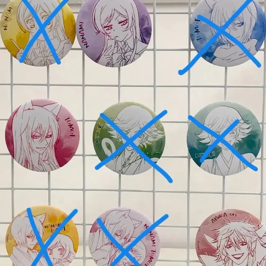 [BUNJANG] Kamisama Kiss Bromide Split Set / 오늘부터신령님 캔뱃지 분철