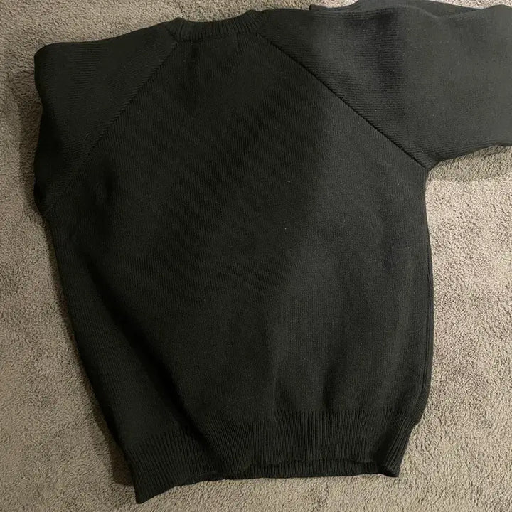 [BUNJANG] Comme des Garçons CDG Black Knit Sweater / 꼼데가르송 CDG 블랙 니트