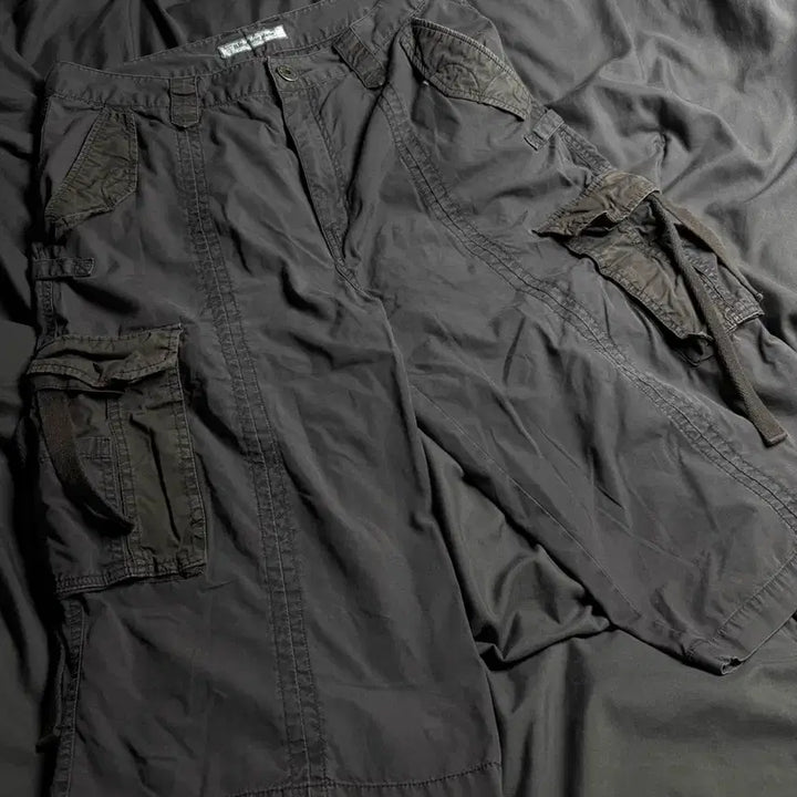[BUNJANG] Bang Bang Vintage Bermuda Cargo Pants / 핀터맛 빈티지 뱅뱅 7부 버뮤다 카고 팬츠 32