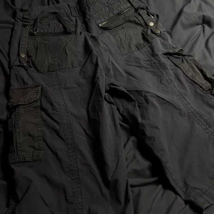 [BUNJANG] Bang Bang Vintage Bermuda Cargo Pants / 핀터맛 빈티지 뱅뱅 7부 버뮤다 카고 팬츠 32