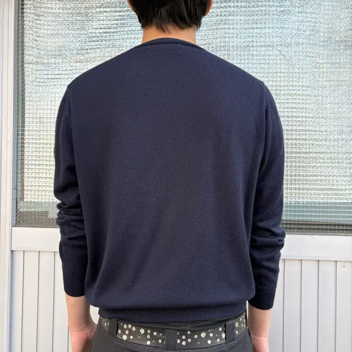 [BUNJANG] Stone Island 00s Denim Line Knit / 00s Stone island 데님라인 니트