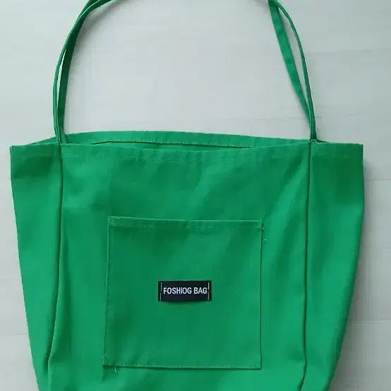 [BUNJANG] Green Shoulder Bag / 빅숄더백