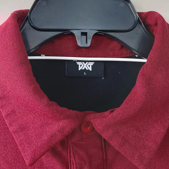 [BUNJANG] PXG Golf Polo Shirt / PXG L/100 골프 폴로 티셔츠/춘추용 약기모. RD. +B.