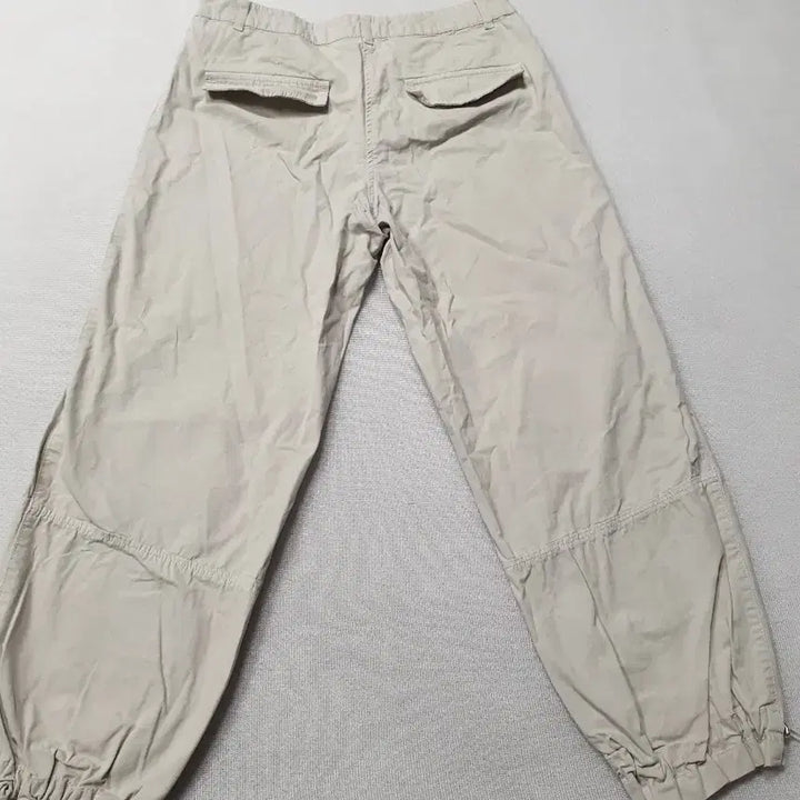 [BUNJANG] ZARA Beige Jogger Pants / 자라 베이지 조거 스타일 여성 바지 오버핏 허리30~31