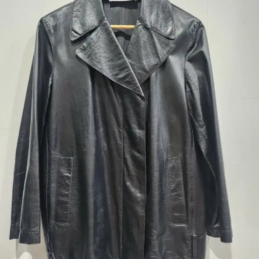 [SOLD OUT] 질샌더 블랙 레더 자켓 42 정품