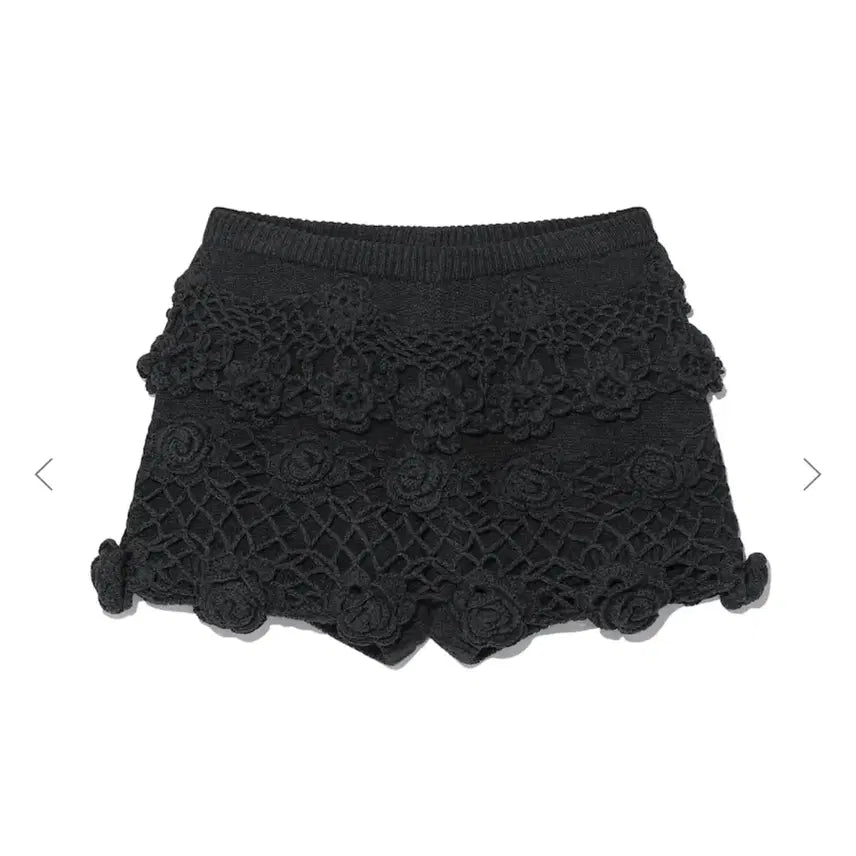 [SOLD OUT] 구함) 글로니 PETAL KNITTED MINI SHORTS 니트 팬츠