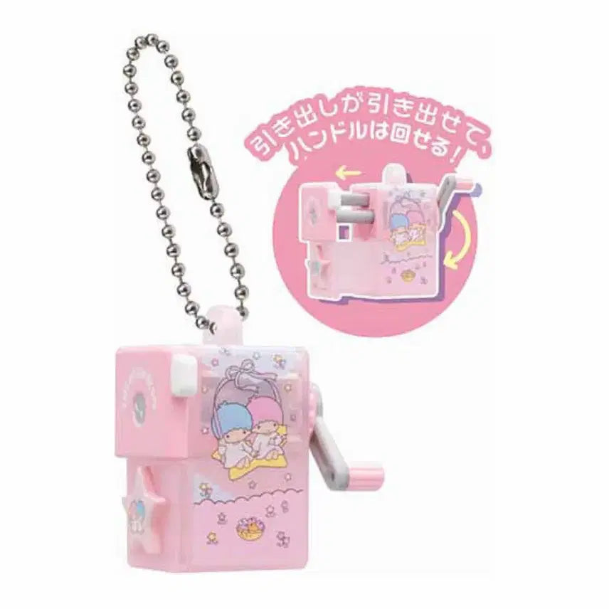[SOLD OUT] 산리오 캐릭터즈 레트로 미니어처 가챠 리틀트윈스타 연필깎이