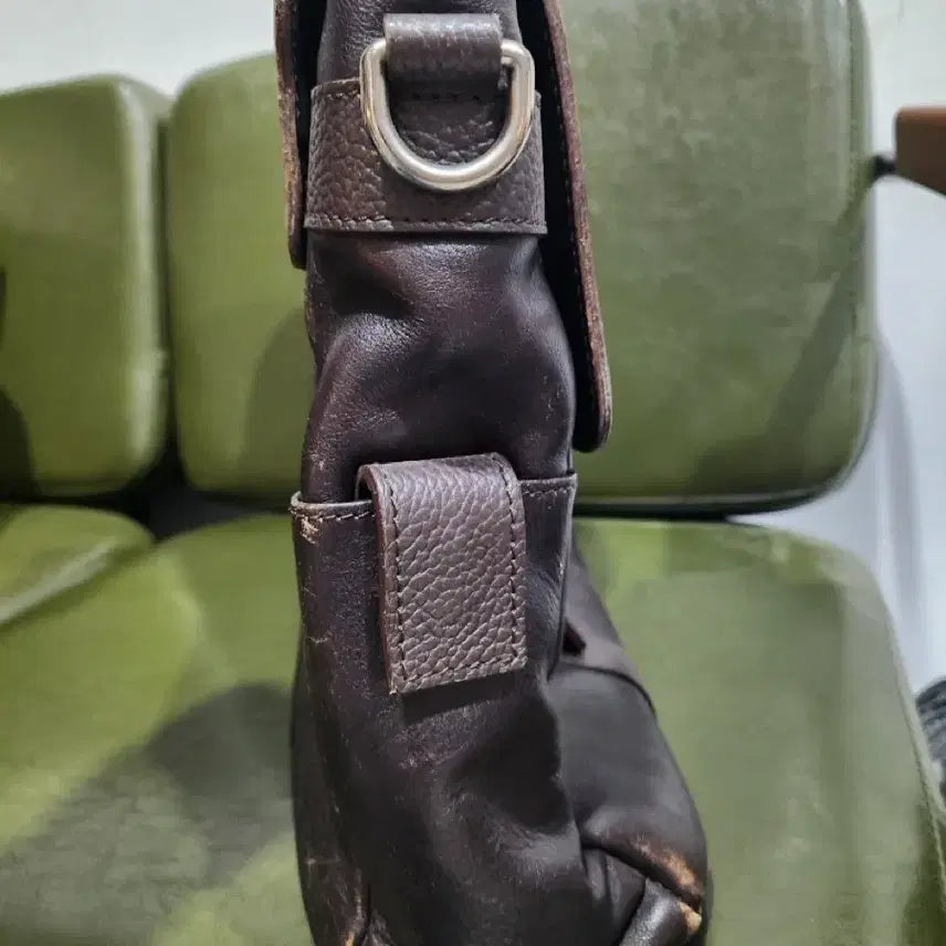 [BUNJANG] a.testoni Leather Briefcase / a.testoni 가죽 서류 가방 브라운 정품