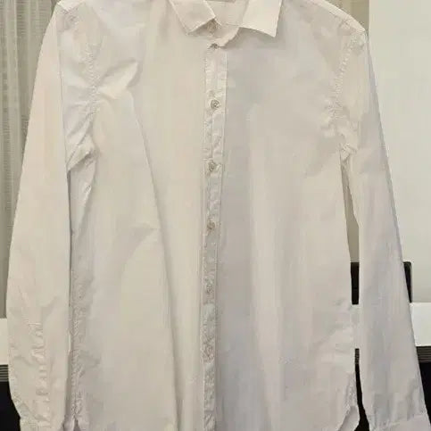 [BUNJANG] Saint Laurent White Silk Blend Blouse Shirt / 생로랑 정품 셔츠 ysl 입생로랑 명품의류 블라우스 남방 중고명품 오피스