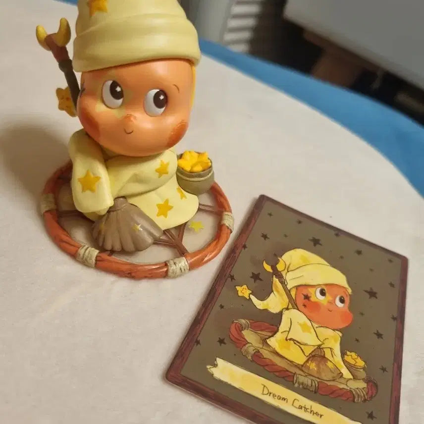 [BUNJANG] Pop Mart Little Star Dream Catcher Figure + Card / 팝마트 작은별 드림캐쳐 피규어 인형 + 카드