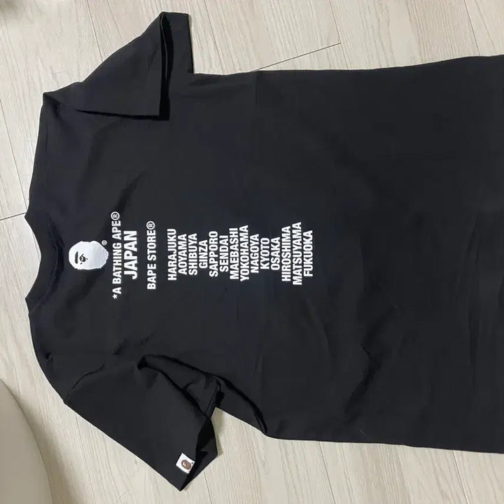 [SOLD OUT] 베이프 에이프 시티 반팔티